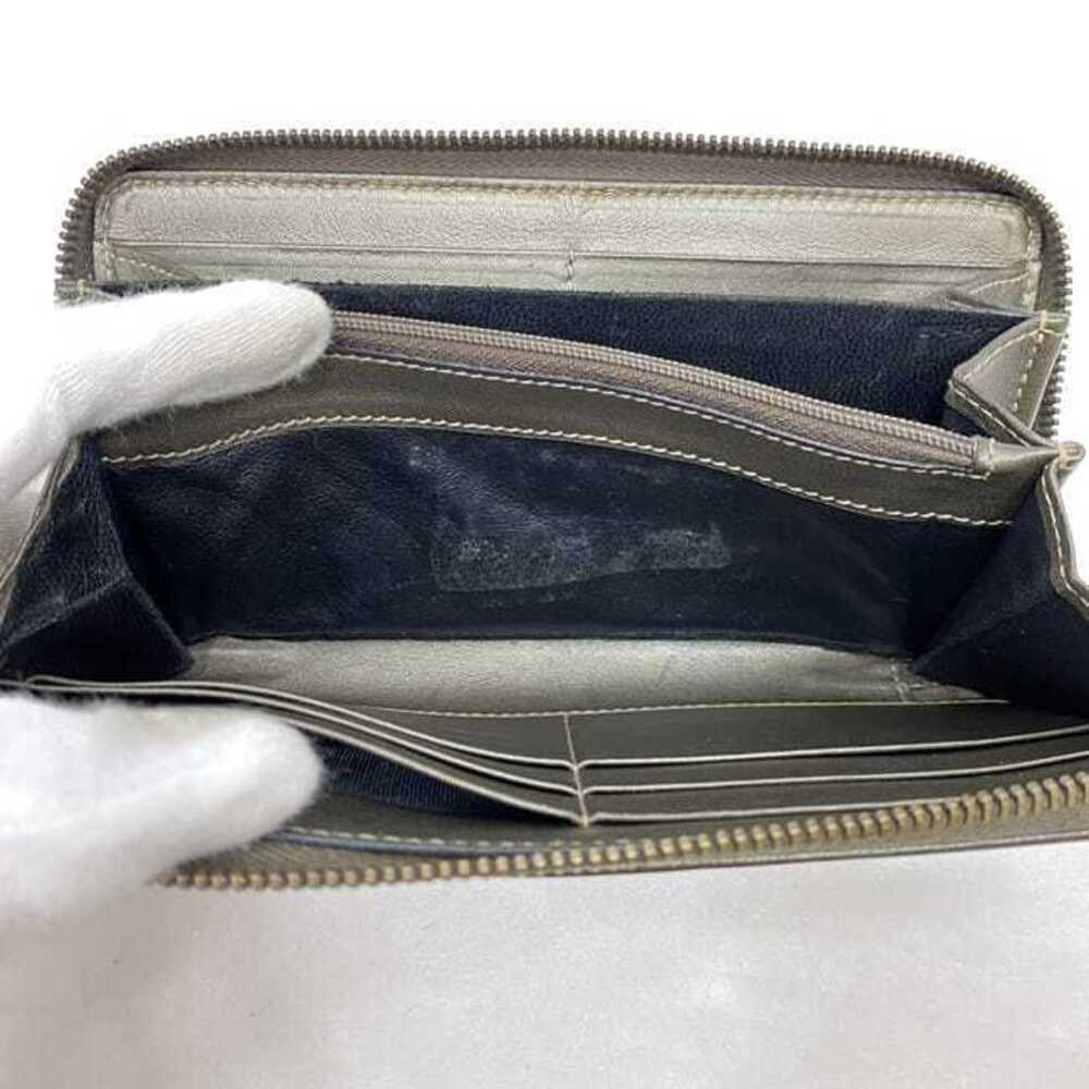 Gucci Round Zipper Long Wallet Metallic Gold Imprime Leather GG Charm - Picture 8 of 9